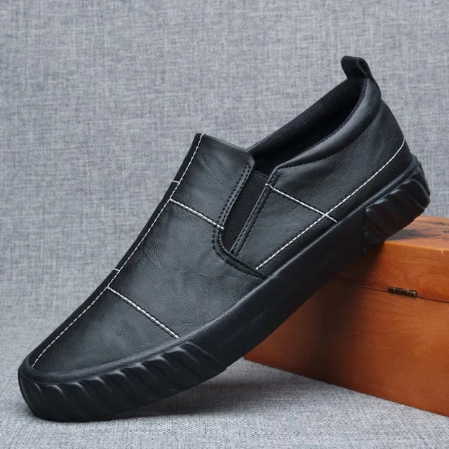 Casual Fashion Leisure Loafers Slip-On Flat Sneakers